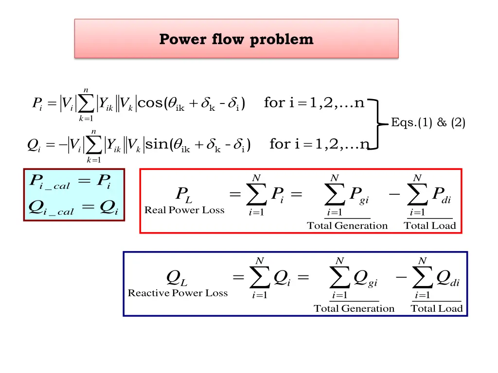 power flow problem 1