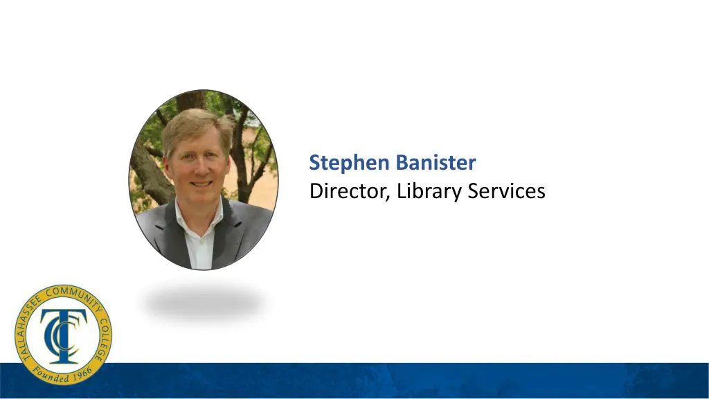 stephen banister director library services