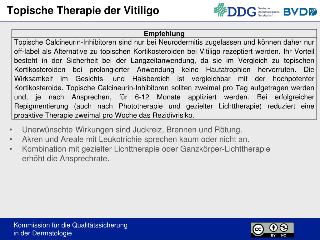 topische therapie der vitiligo 1