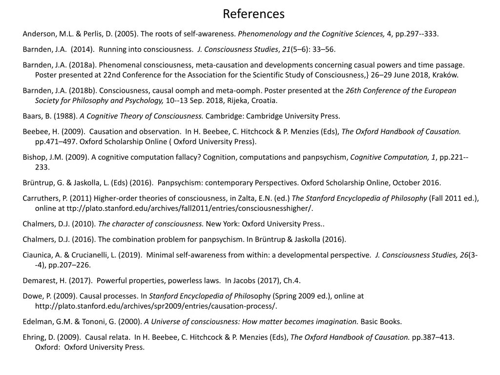 references