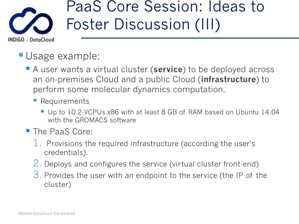 paas core session ideas to foster discussion iii