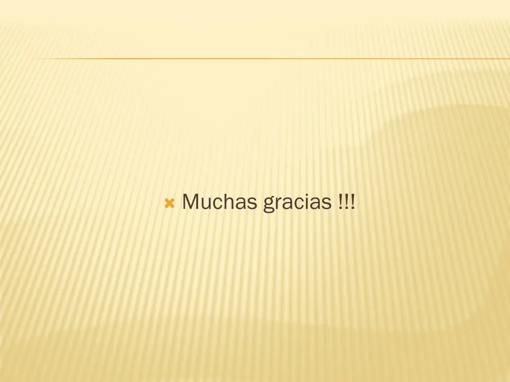 muchas gracias