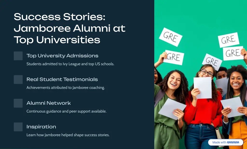 success stories jamboree alumni