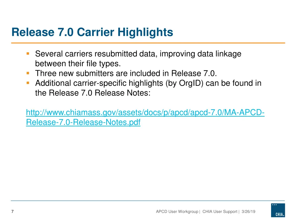 release 7 0 carrier highlights 1