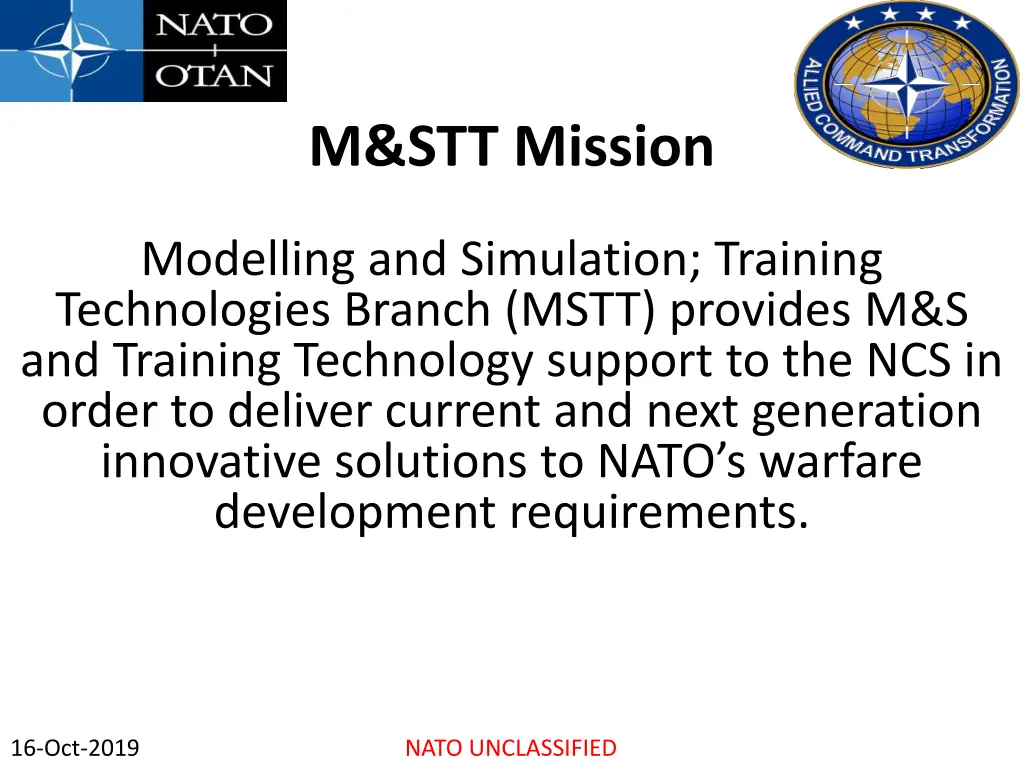m stt mission