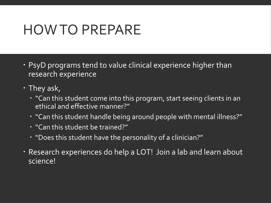 how to prepare