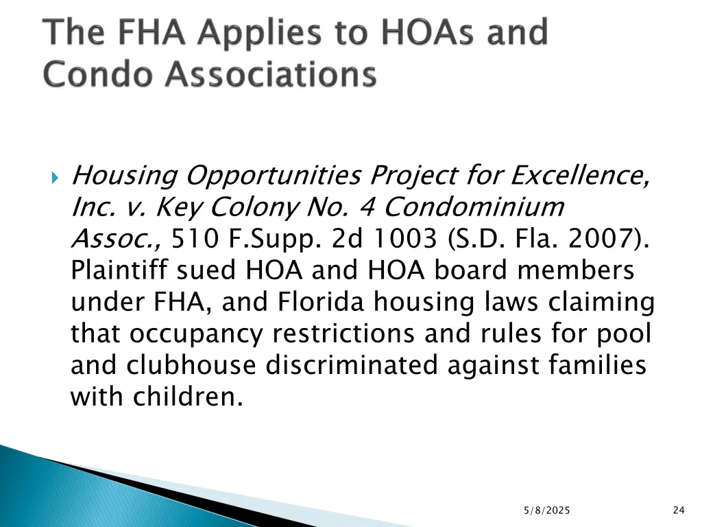 housing opportunities project for excellence