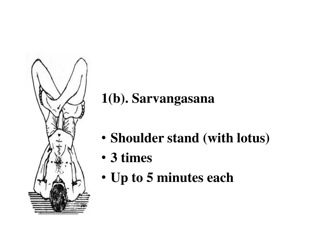 1 b sarvangasana