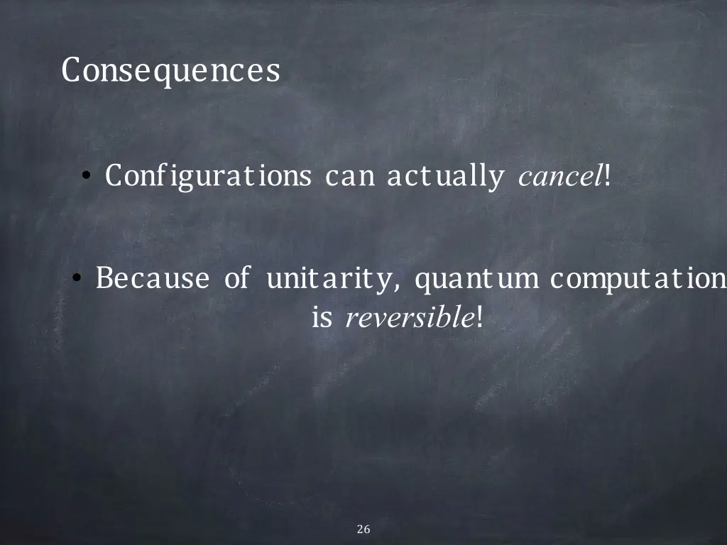 consequences
