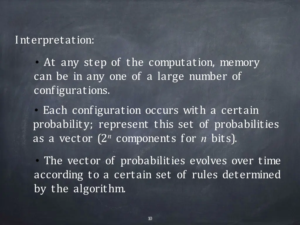 interpretation