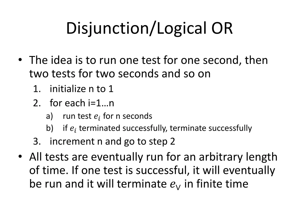 disjunction logical or 1