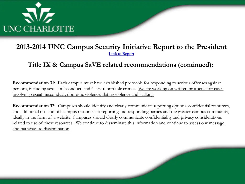 2013 2014 unc campus security initiative report 3