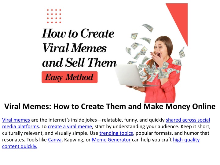 viral memes how to create them and make money
