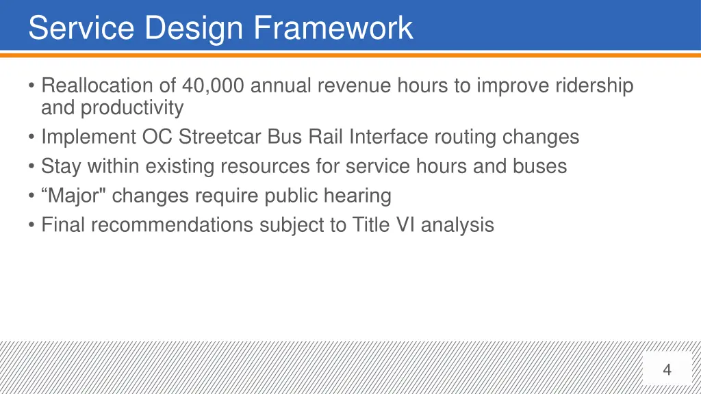 service design framework