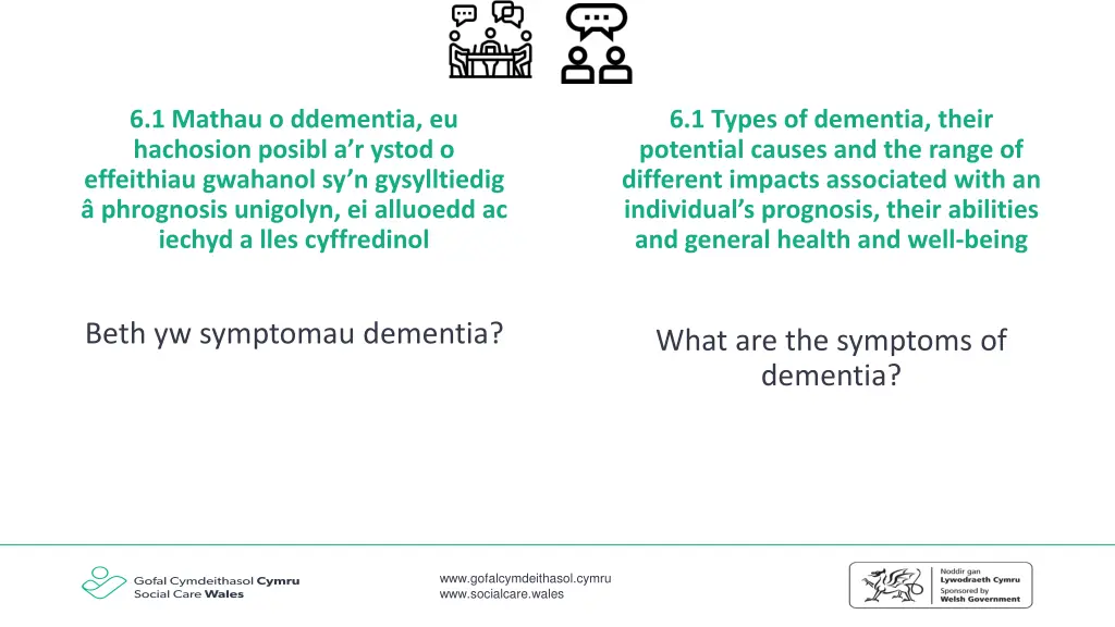 6 1 mathau o ddementia eu hachosion posibl