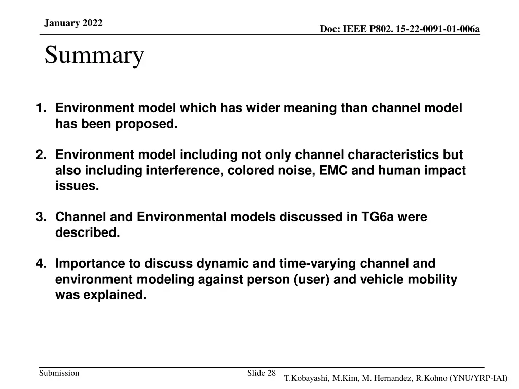 january 2022 summary