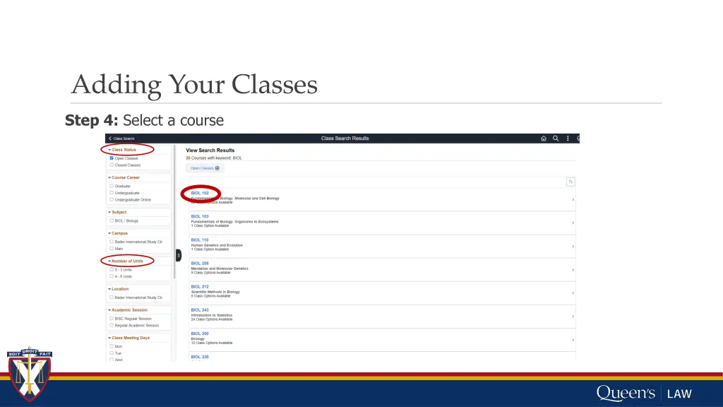 adding your classes 3