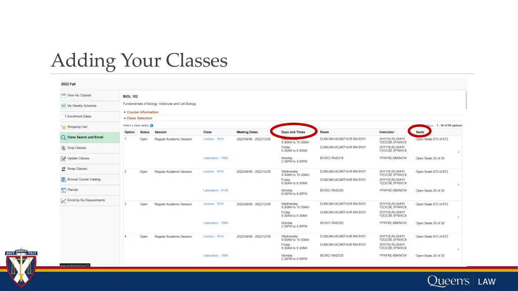 adding your classes 4
