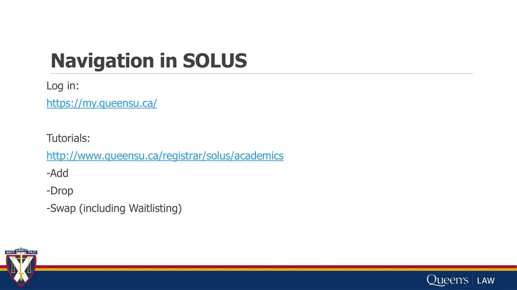 navigation in solus