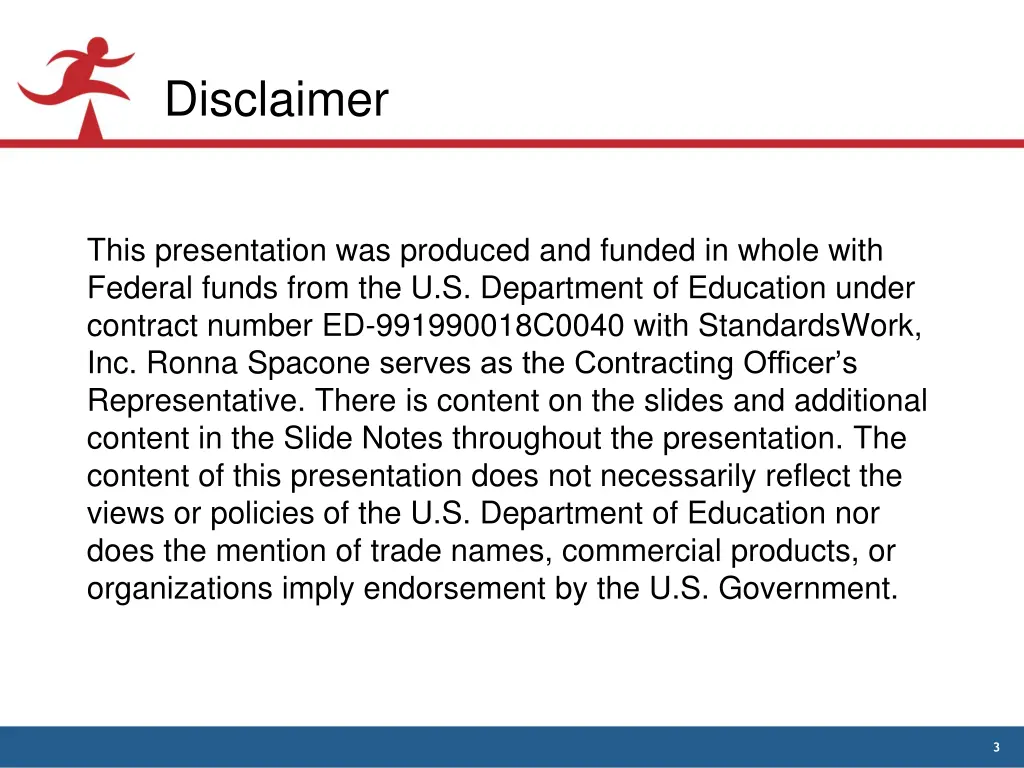 disclaimer