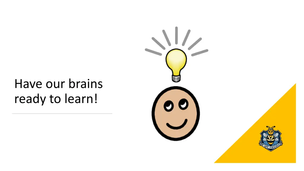 have our brains ready to learn