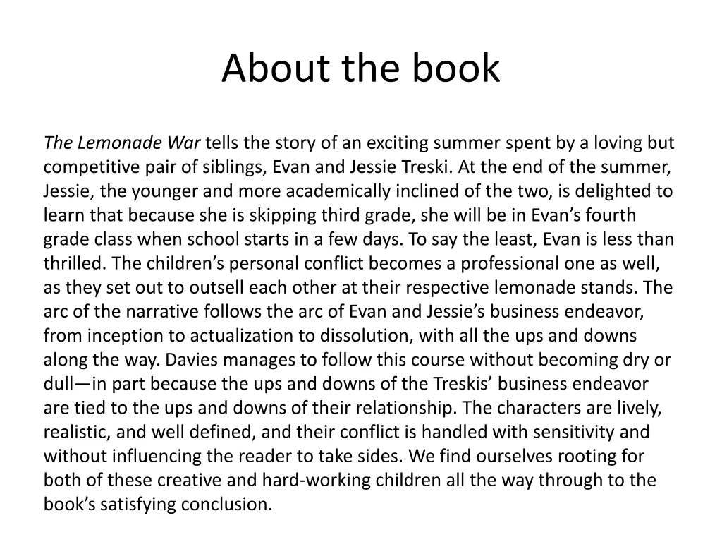 about the book