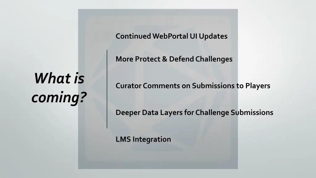 continued webportal ui updates