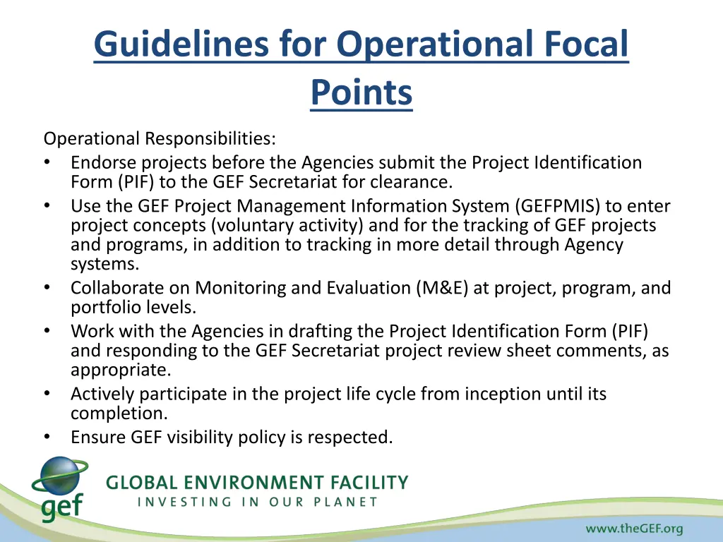 guidelines for operational focal points 2