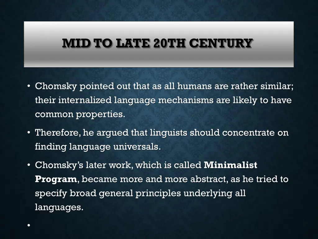 mid to late 20th century 3