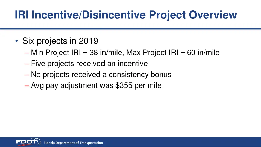 iri incentive disincentive project overview 1