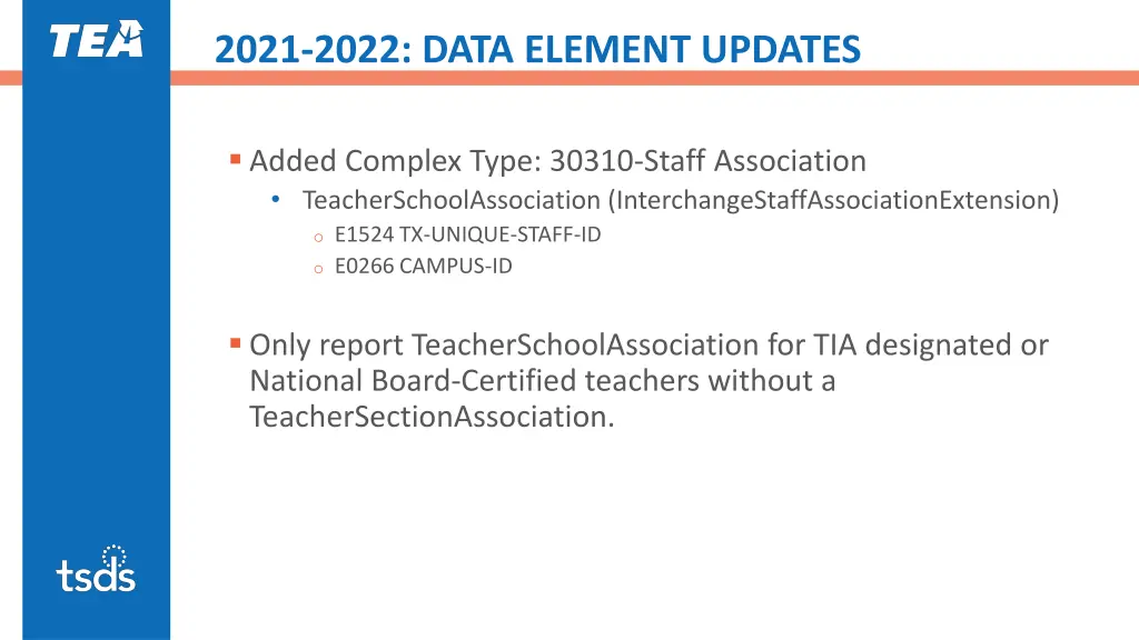 2021 2022 data element updates 1