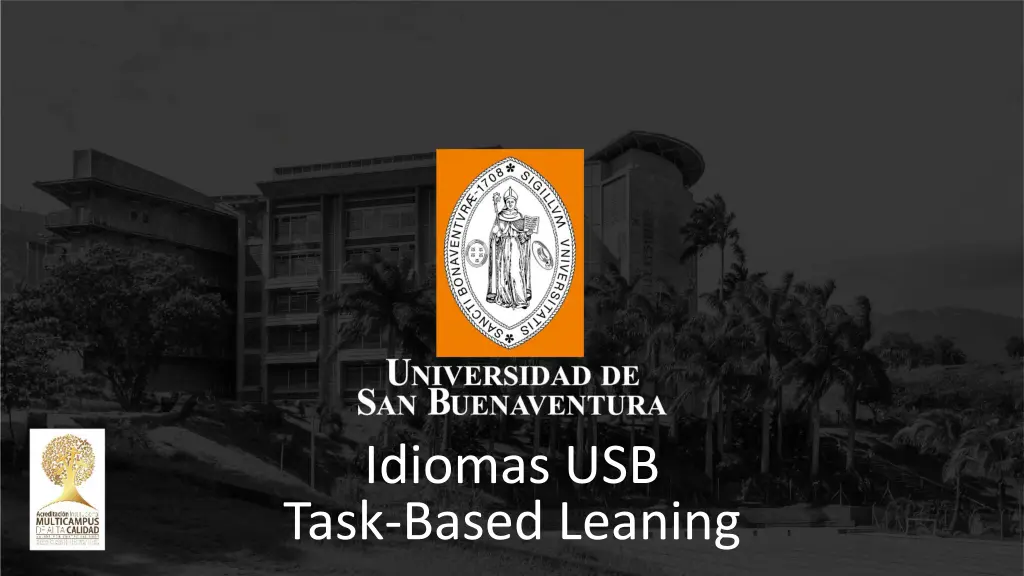 idiomas usb task based leaning