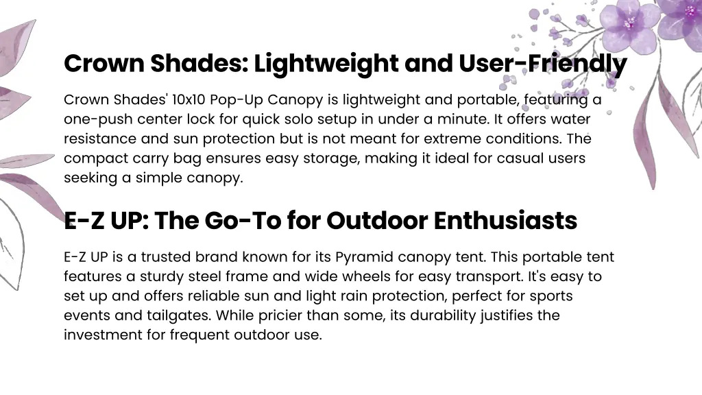 crown shades lightweight and user friendly