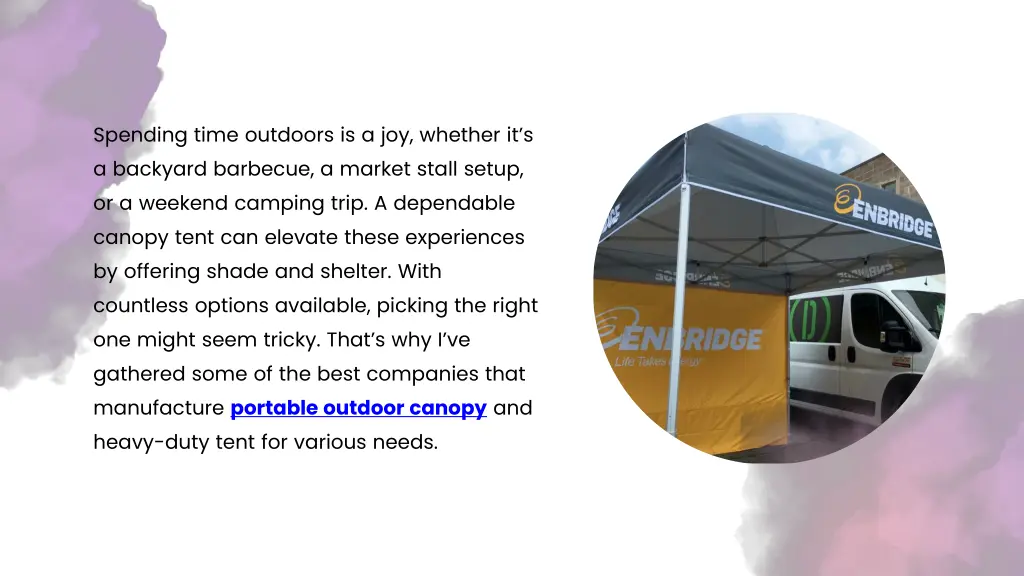 spending time outdoors is a joy whether
