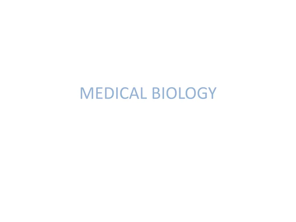 medical biology
