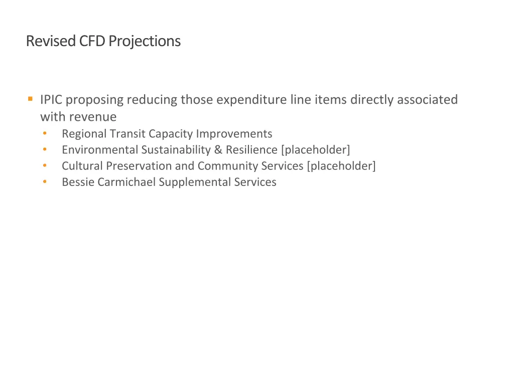 revised cfd projections 1
