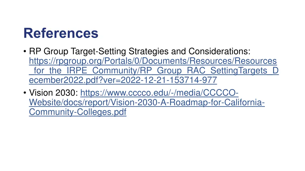 references