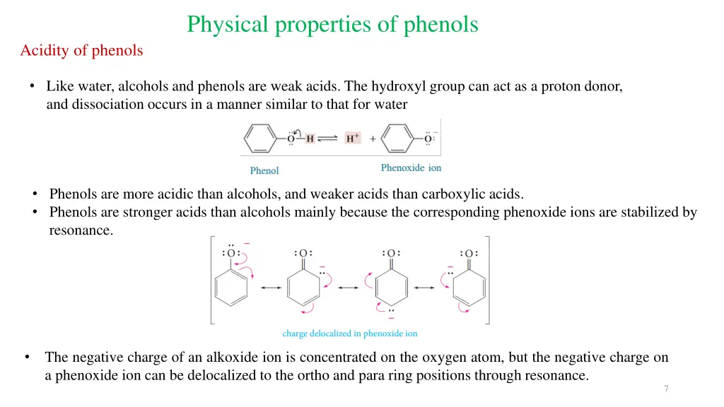 physical properties of phenols 1