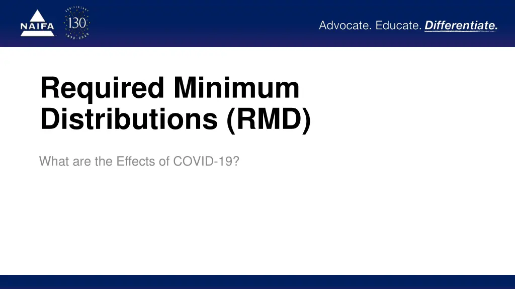required minimum distributions rmd