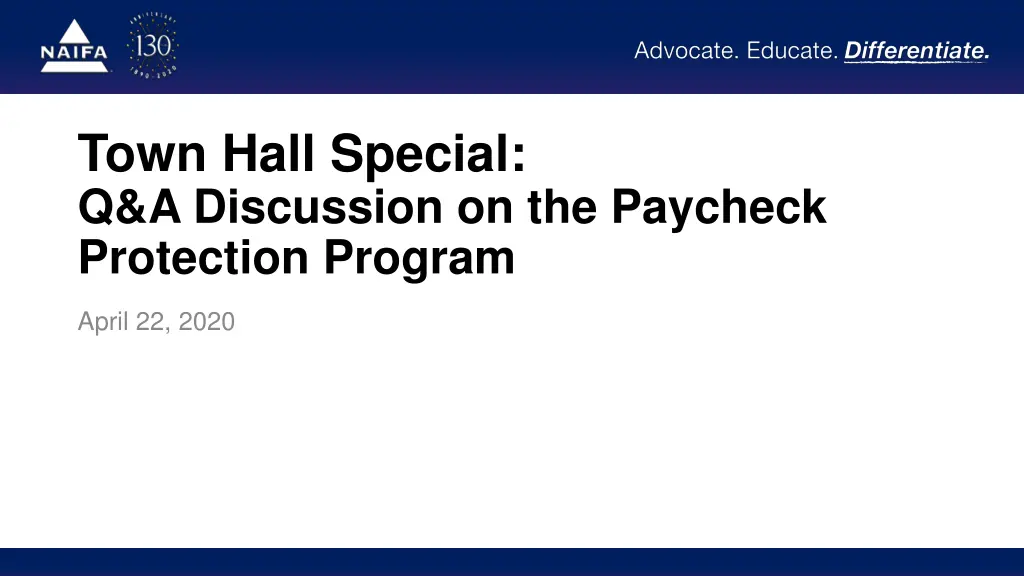 town hall special q a discussion on the paycheck