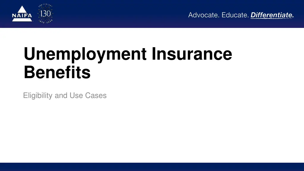 unemployment insurance benefits