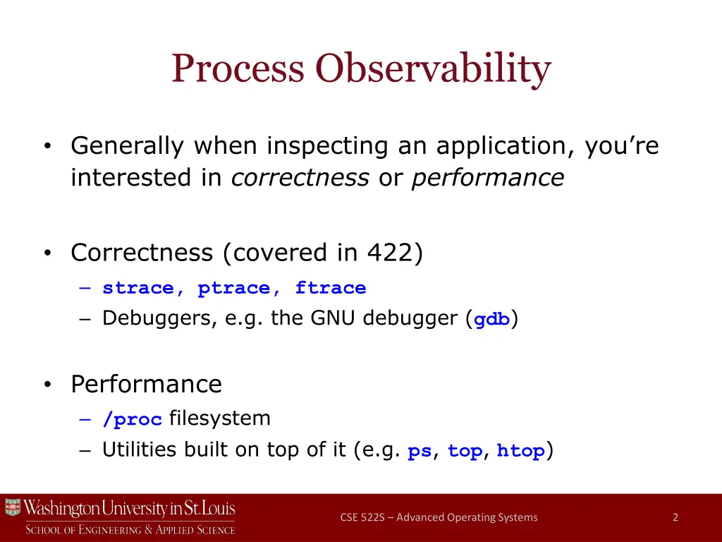 process observability
