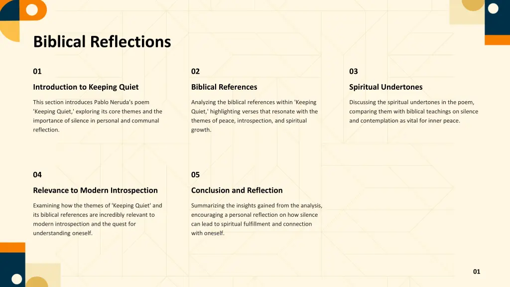 biblical reflections