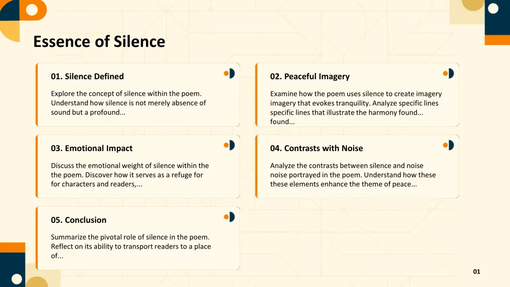 essence of silence