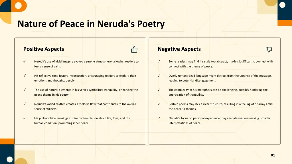 nature of peace in neruda s poetry