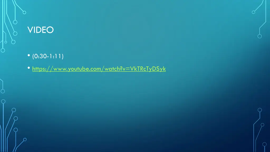 video