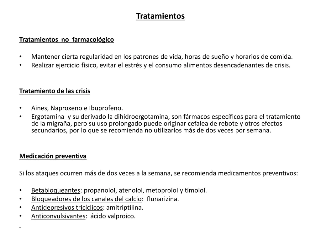 tratamientos