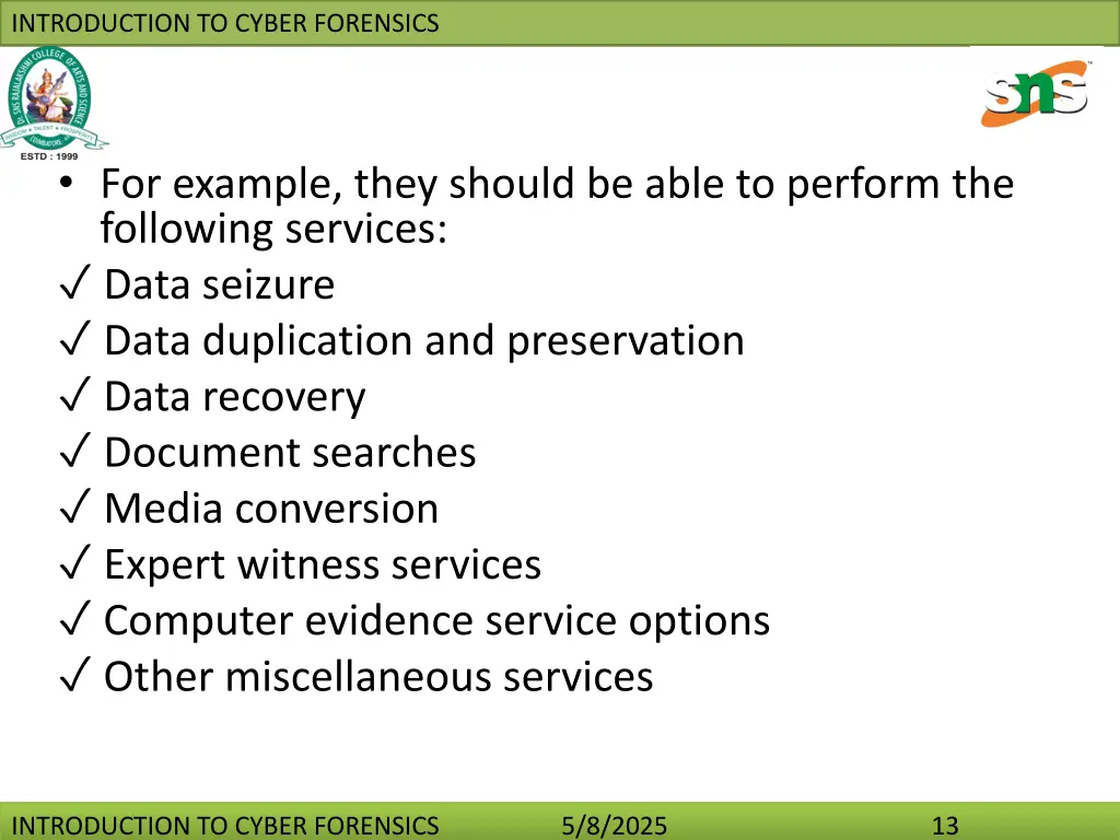 introduction to cyber forensics 12