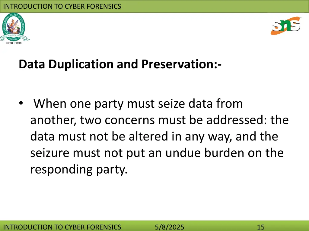 introduction to cyber forensics 14