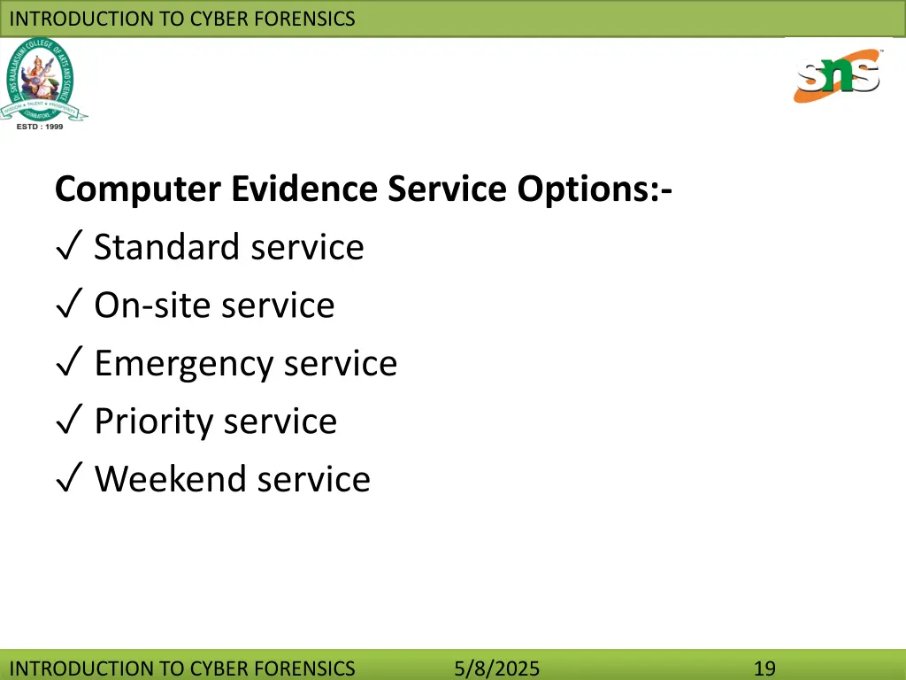 introduction to cyber forensics 18